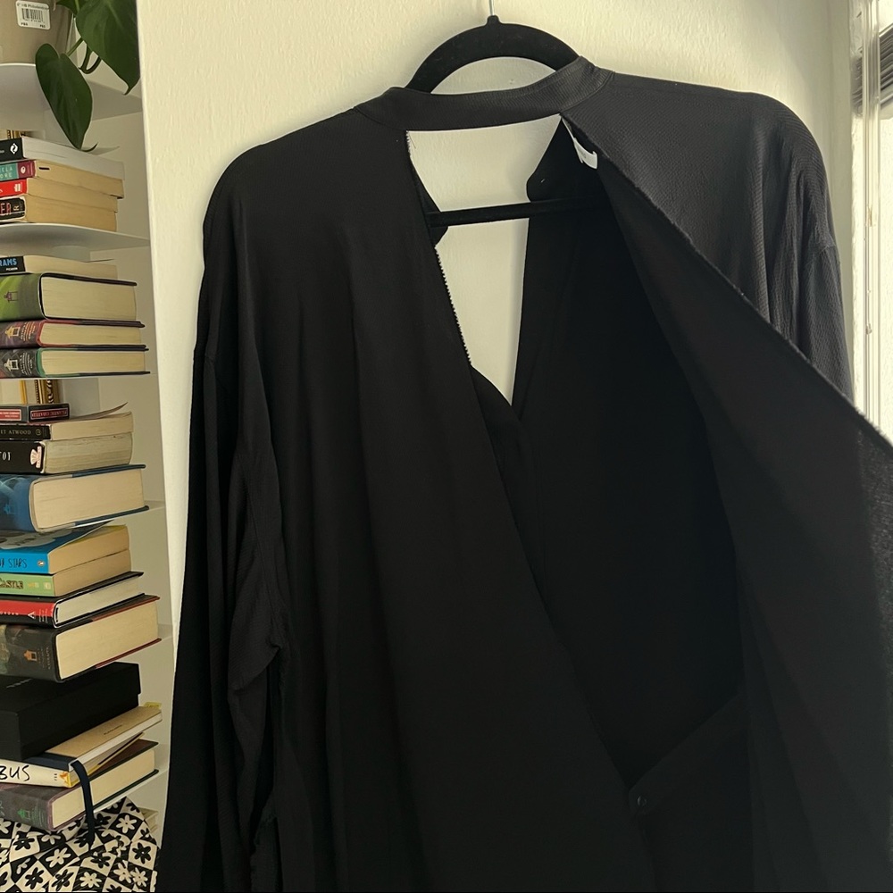 {Helmut Lang} Button Up Top - image 4